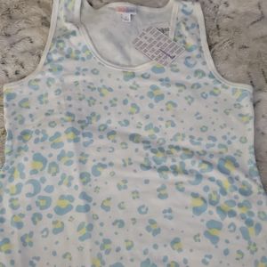 LulaRoe animal print tank top